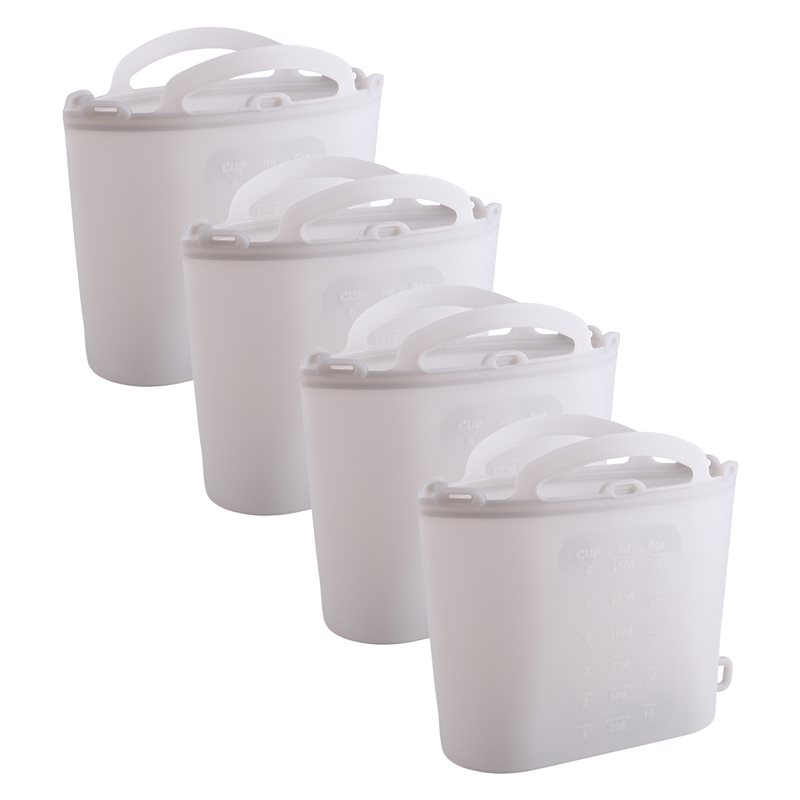 Food Storage Silicone Bags - AB66-Fresh-Keeping Bag Food-Grade Self-Sealing Food Storage