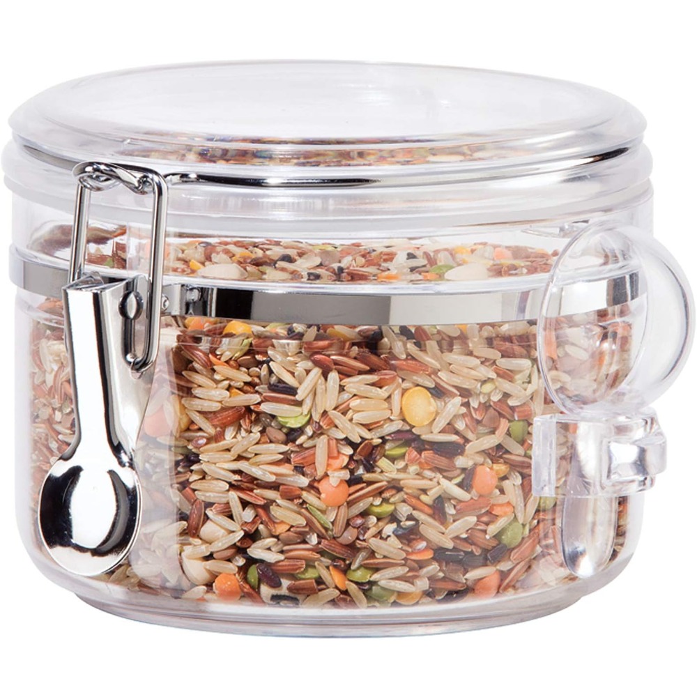 Food Storage Acrylic Containers - Airtight Food Storage Container 28oz Clear