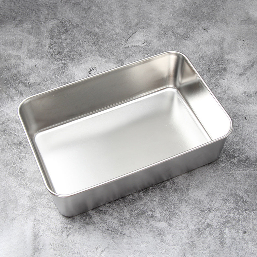 Food Storage Plastic Boxes - Stainless Preservation Box Portable Sealed Food