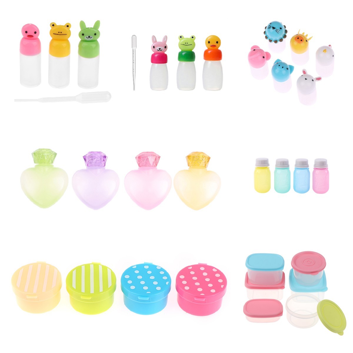 Salad Dressing Bottle - 2-10pc Mini Season Sauce Bottle Portable