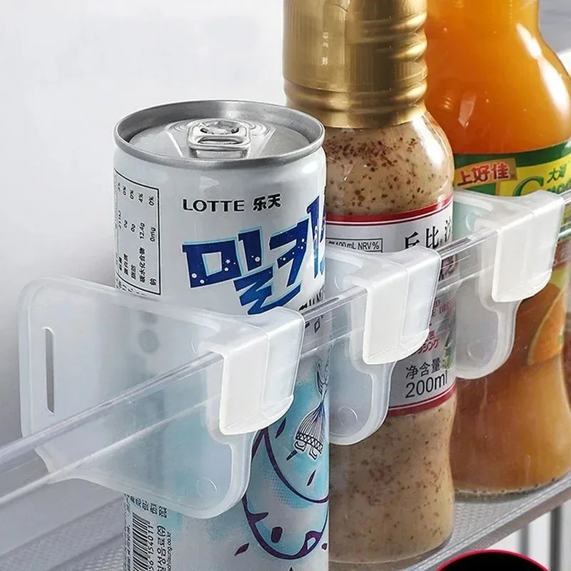 Food Storage Dividers - Refrigerator Partition Side Door Organizer Adjustable