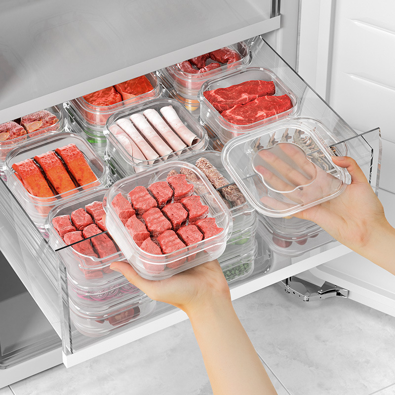 Food Storage Dividers - Food Grade Freezer Storage Box Airtight