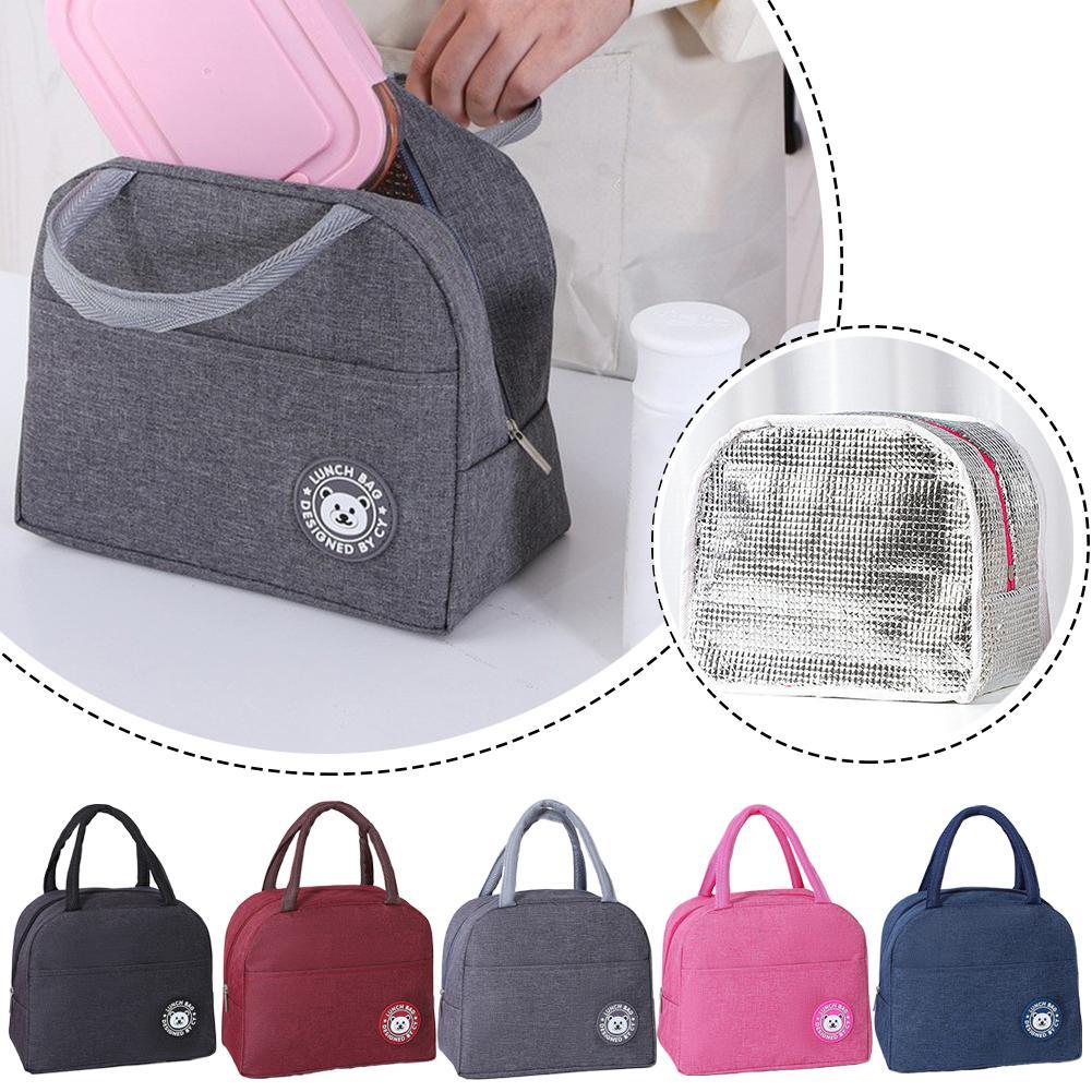 Food Storage Warmer - Insulated Lunch Bag Portable Thermal Ice