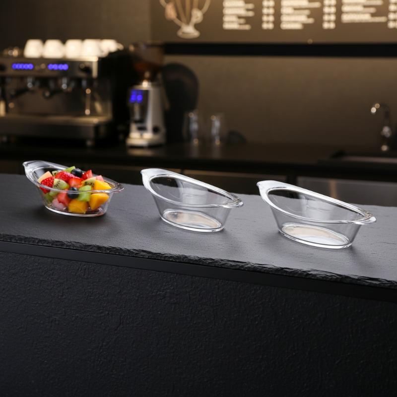 Food Storage Acrylic Containers - Banana Split Bowls Acrylic Serving Plates