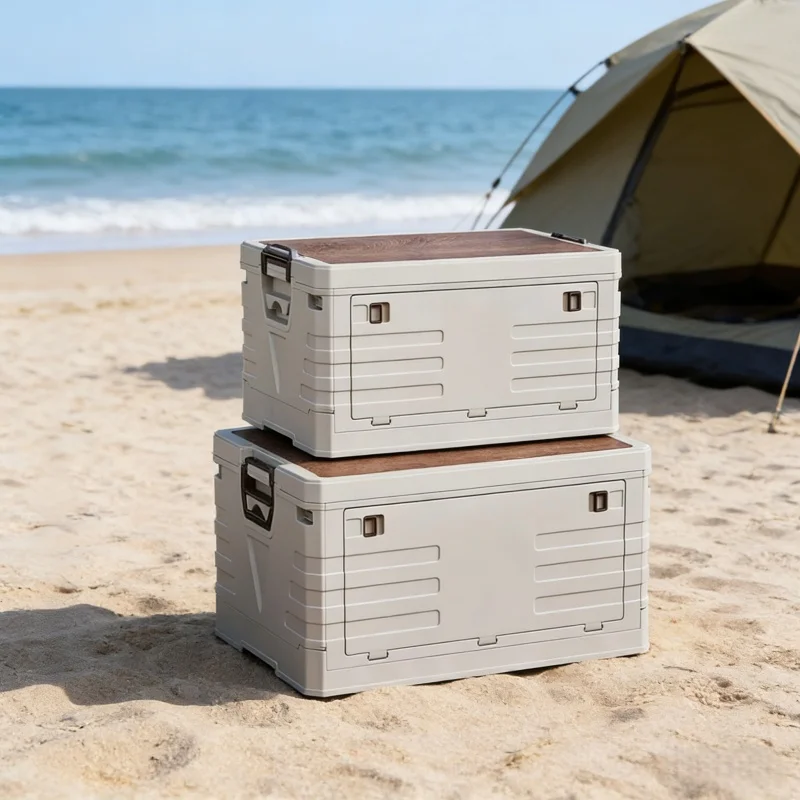 Food Storage Cupboard - Car Storage Bin Outdoor Camping Foldable