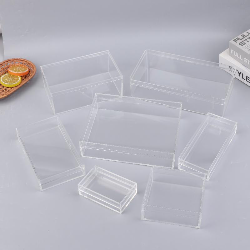 Food Storage Cupboard - Thickened Rectangular Acrylic Storage Box High