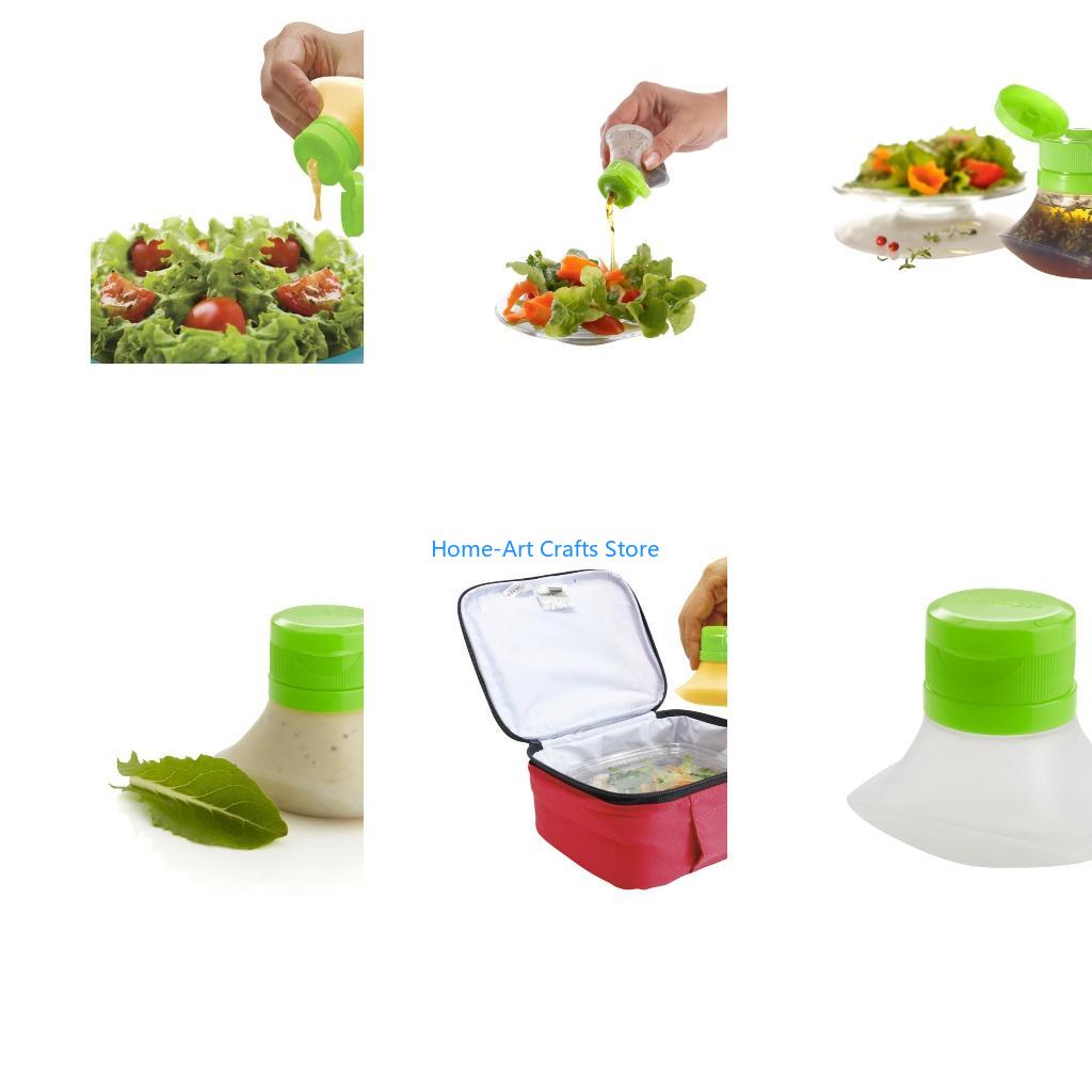 Salad Dressing Bottle - Y3NA Squeeze Salad Dressing Bottles with