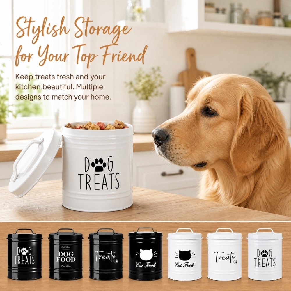 Xl Food Storage Containers With Lids - Large Capacity Dog Food Storage Container