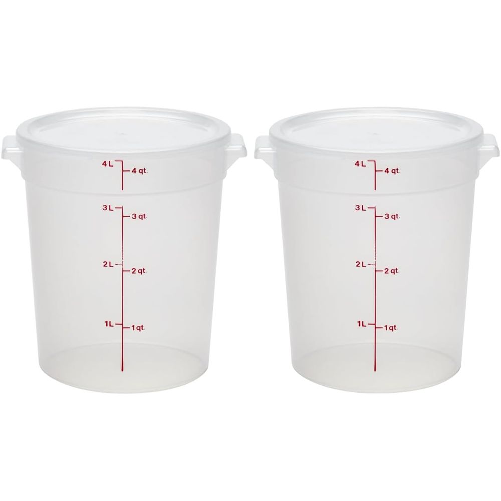 4-Quart BPA-Free Food Storage  - Food Storage Quart Containers review and price