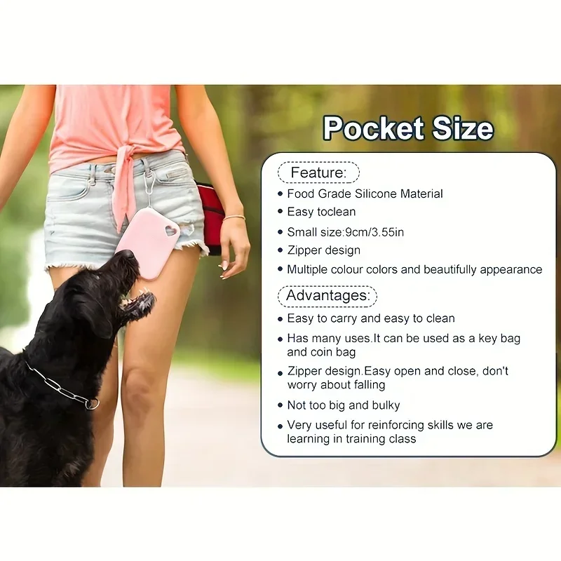 Silicone Pet Food Pouch Outdoo - Food Storage Silicone Bags review and price