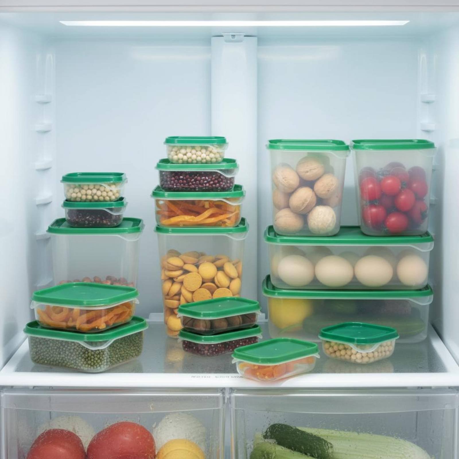 17 Pieces Fridge Storage Box S - Food Storage Plastic Boxes review and price