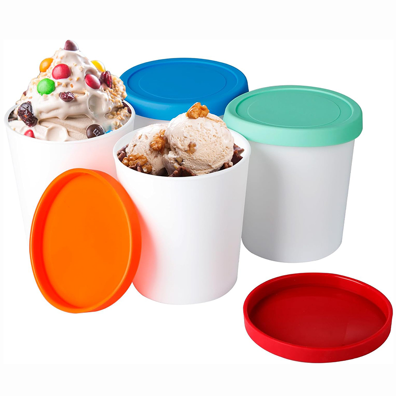 4Pcs Food Containers, 1 Quart  - Food Storage Quart Containers review and price