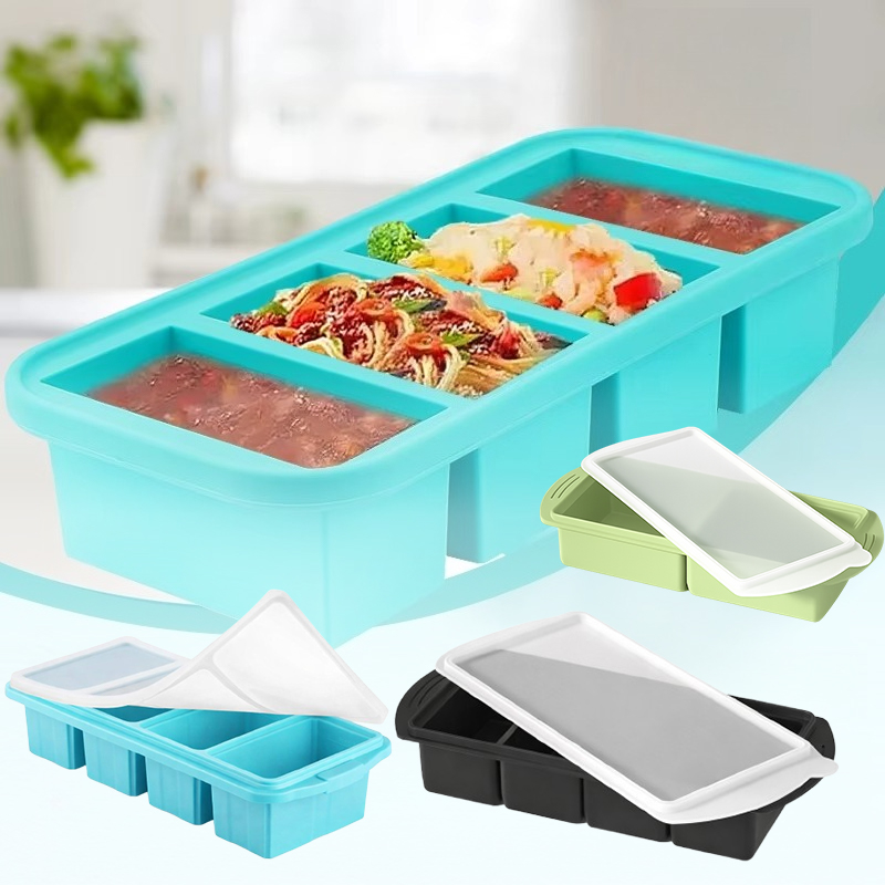 Large Silicone Ice Cube Mold w - Xl Food Storage Containers With Lids review and price
