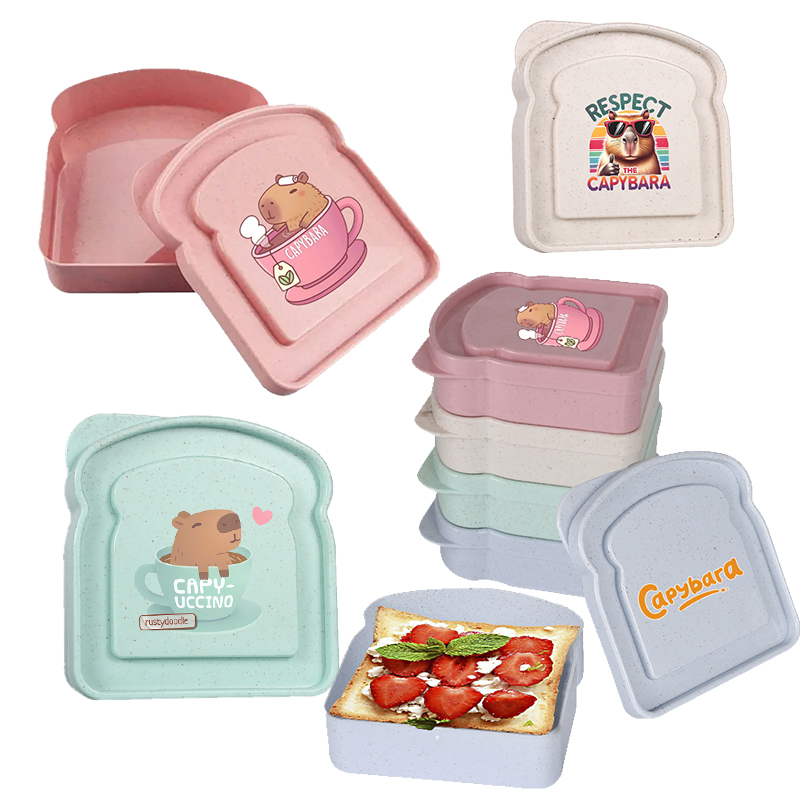 Capybara Sandwich Food Storage - Food Storage Plastic Boxes review and price