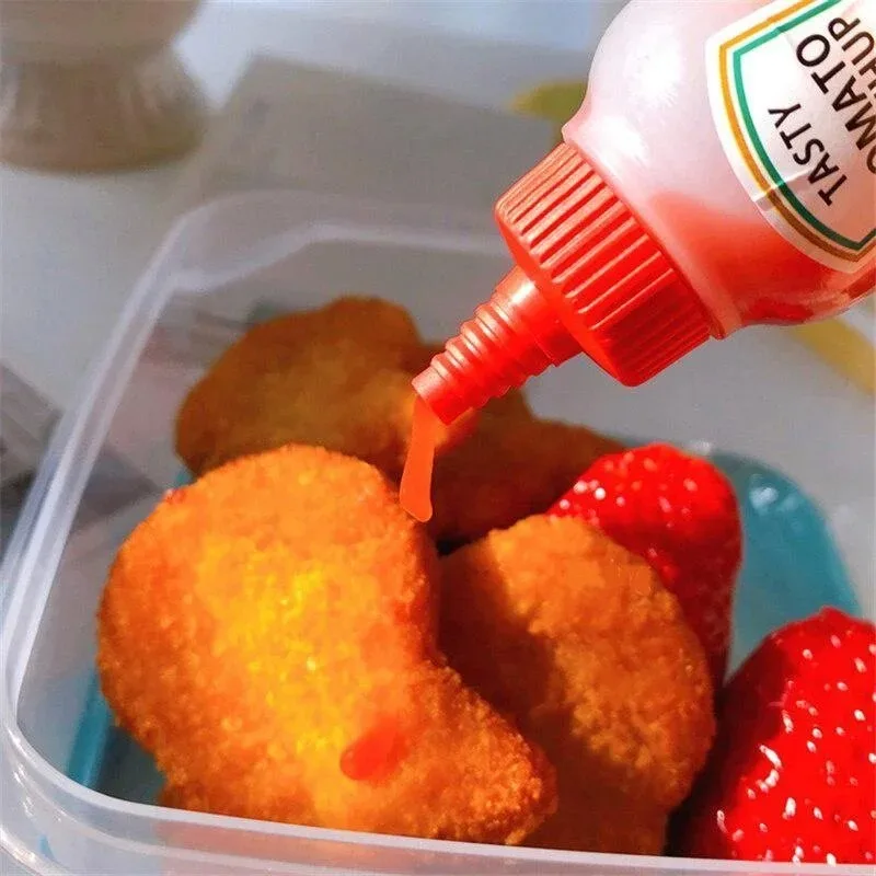 2Pcs/Set 25ML Mini Tomato Ketc - Salad Dressing Bottle review and price