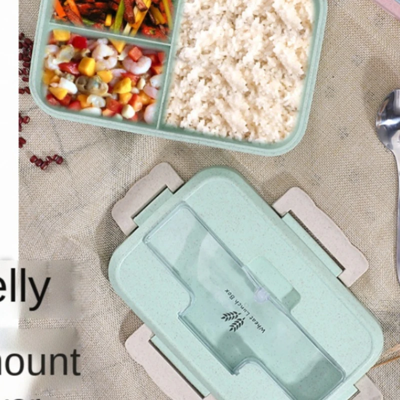 Microwave Lunch Box Wheat Stra - Food Storage Cupboard review and price