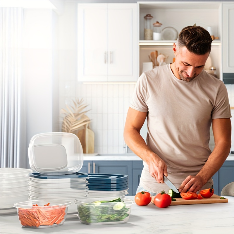 A Set of 6 Transparent Stackab - Food Storage Unit review and price