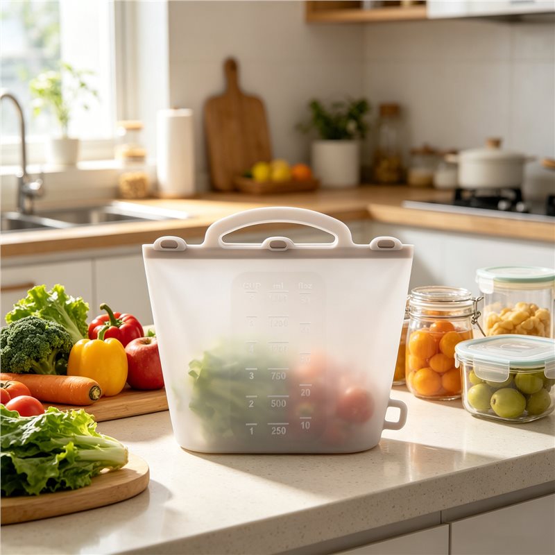 AB66-Fresh-Keeping Bag Food-Gr - Food Storage Silicone Bags review and price