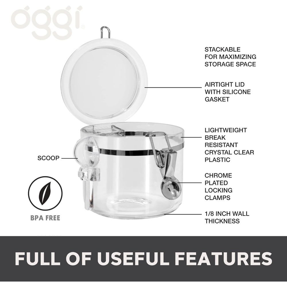 Airtight Food Storage Containe - Food Storage Acrylic Containers review and price