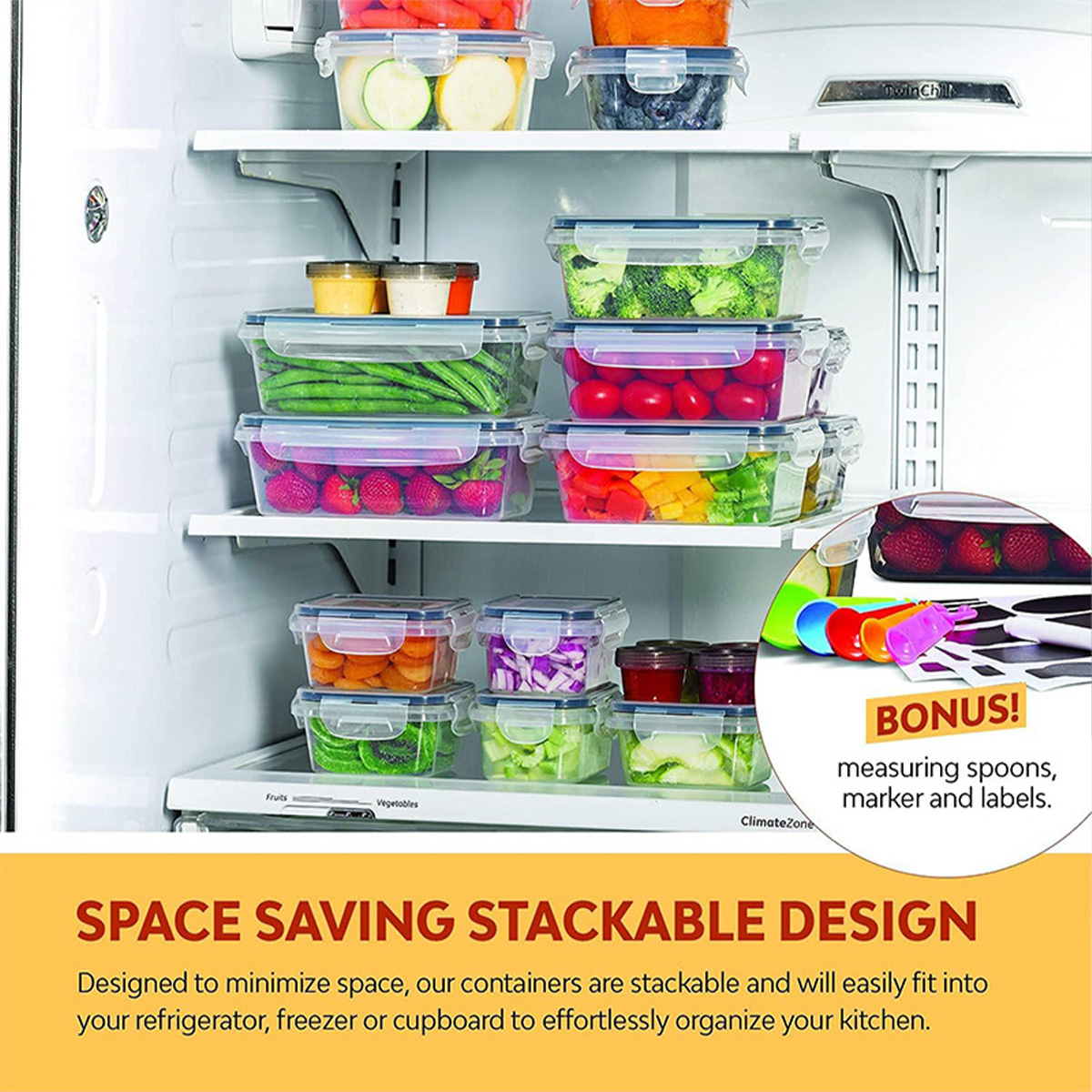 24Pcs/set Food Storage Box Set - Food Storage Plastic Boxes review and price