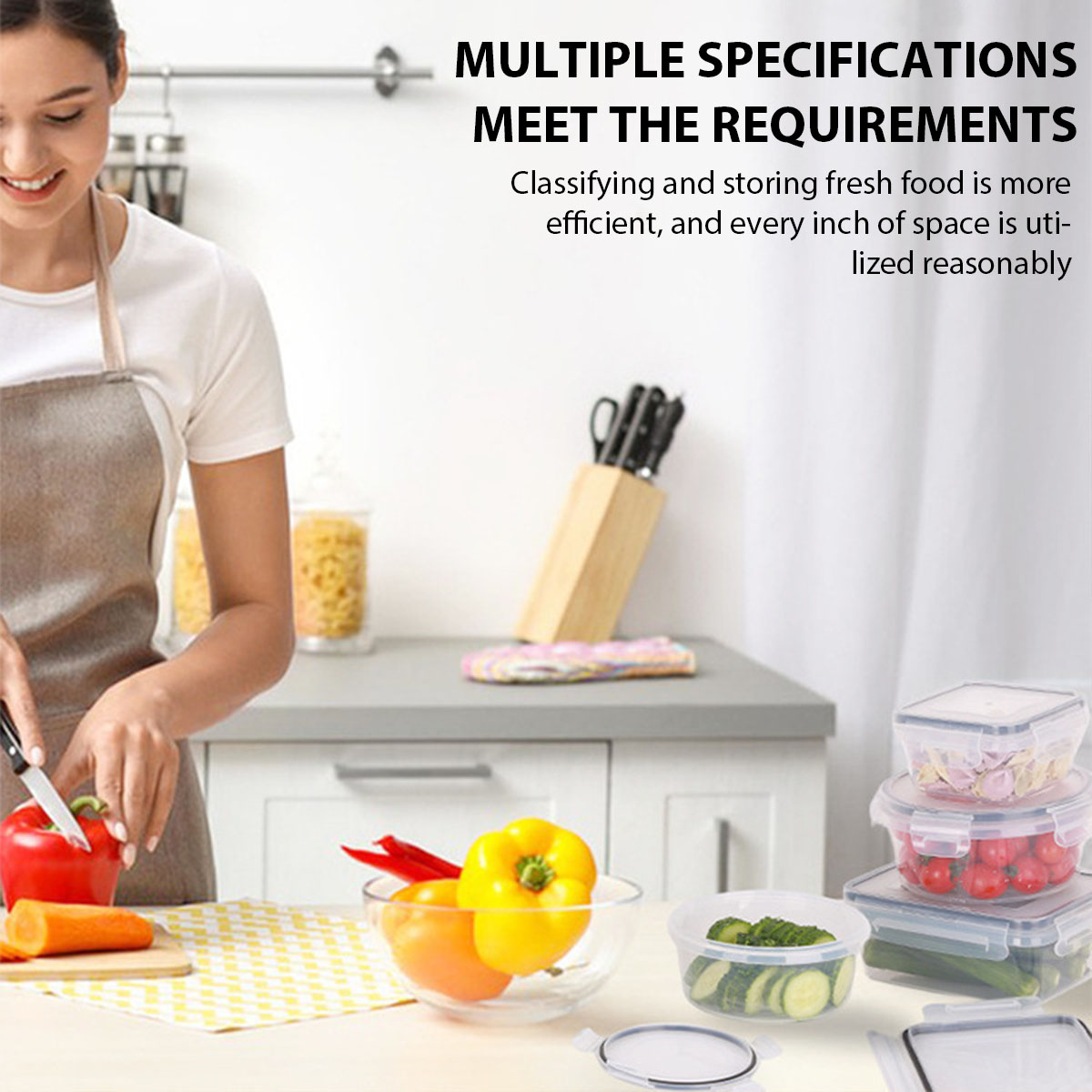 24Pcs/set Food Storage Box Set - Food Storage Plastic Boxes review and price