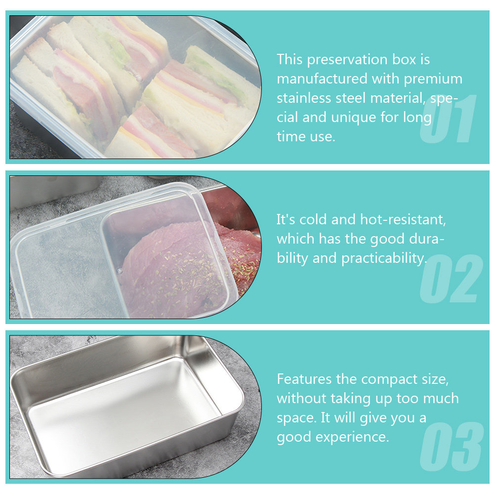 Stainless Preservation Box Por - Food Storage Plastic Boxes review and price