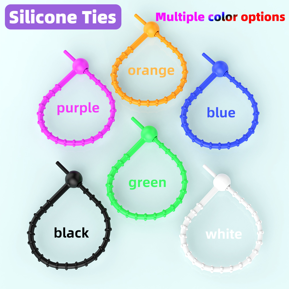 Silicone Reusable Cable Wire O - Food Storage Silicone Bags review and price
