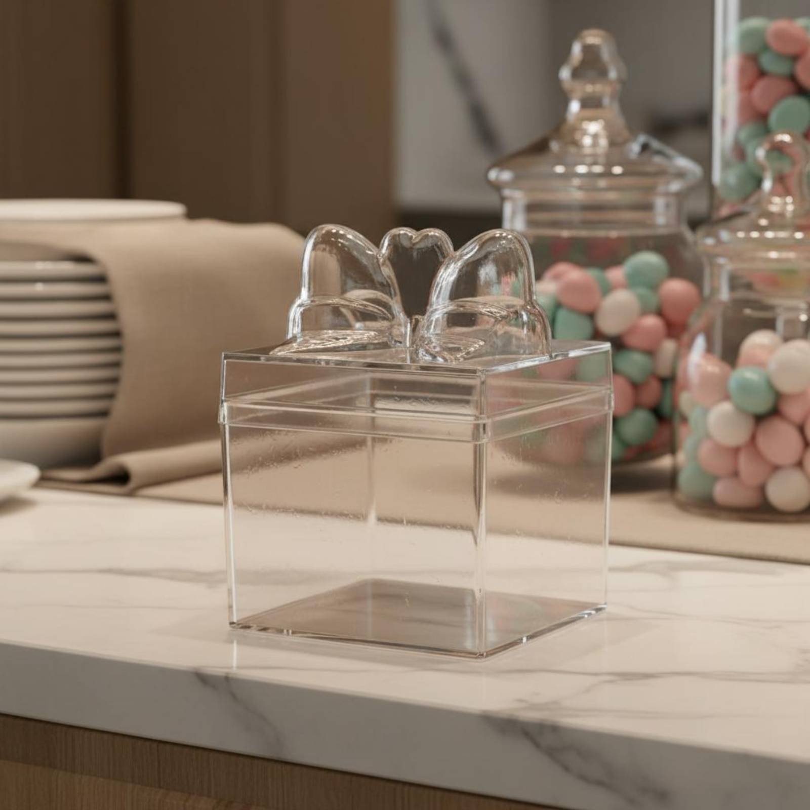 Clear Plastic Candy Box with R - Food Storage Plastic Boxes review and price