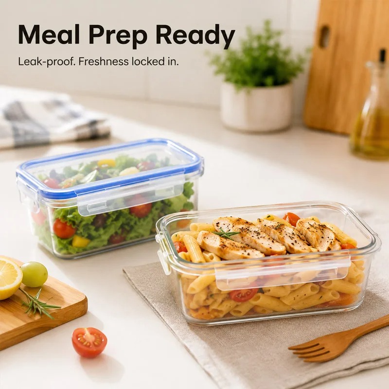 4 Sizes Refrigerator Storage B - Food Storage Plastic Boxes review and price