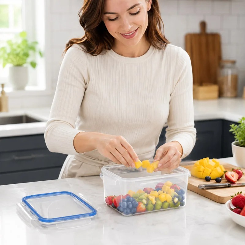 4 Sizes Refrigerator Storage B - Food Storage Plastic Boxes review and price