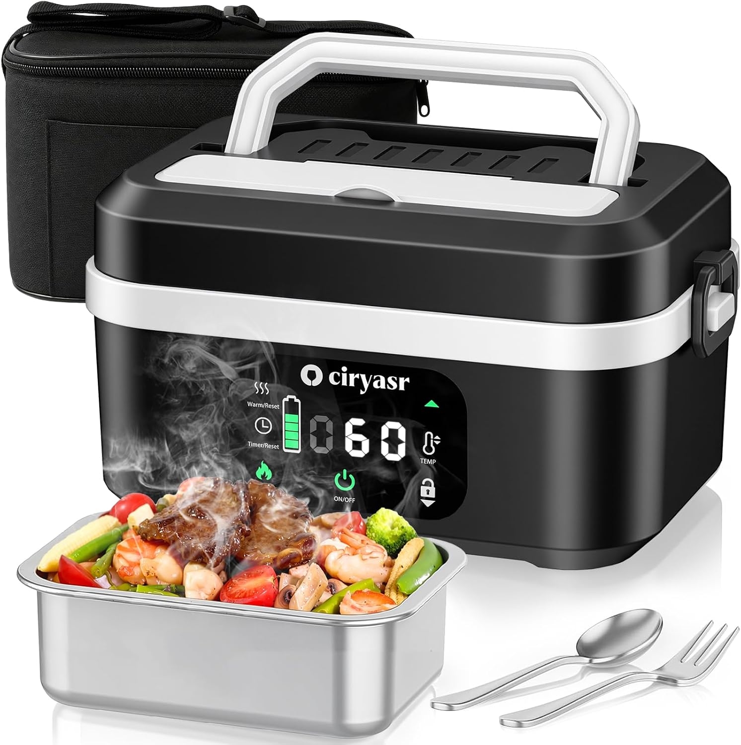 Powerful Electric Lunch Box, 1 - Food Storage Warmer review and price