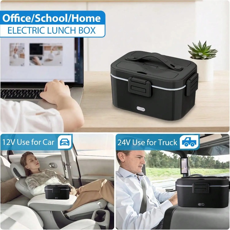 100W Electric Heated Lunch Box - Food Storage Warmer review and price