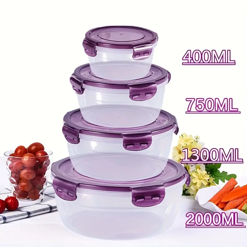 4 Plastic Food Storage Contain - Food Storage Plastic Boxes review and price