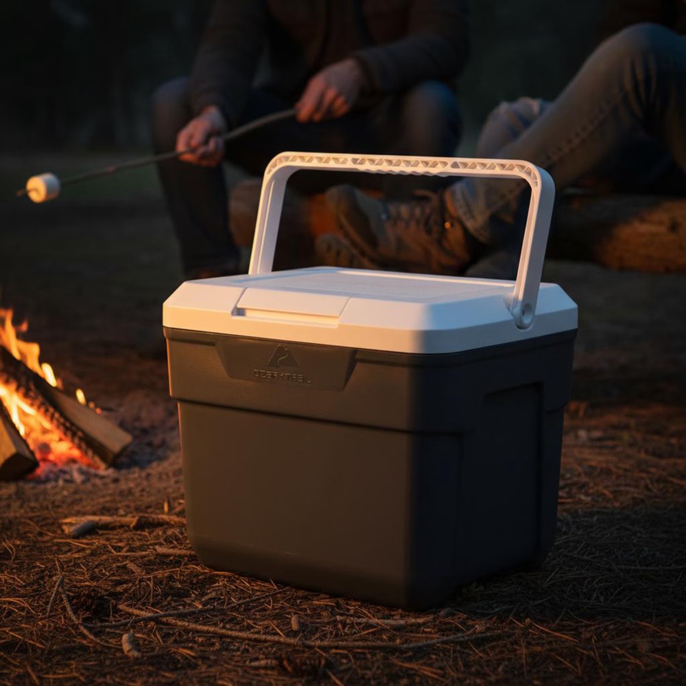 Insulated Hard-Sided Cooler 10 - Food Storage Quart Containers review and price