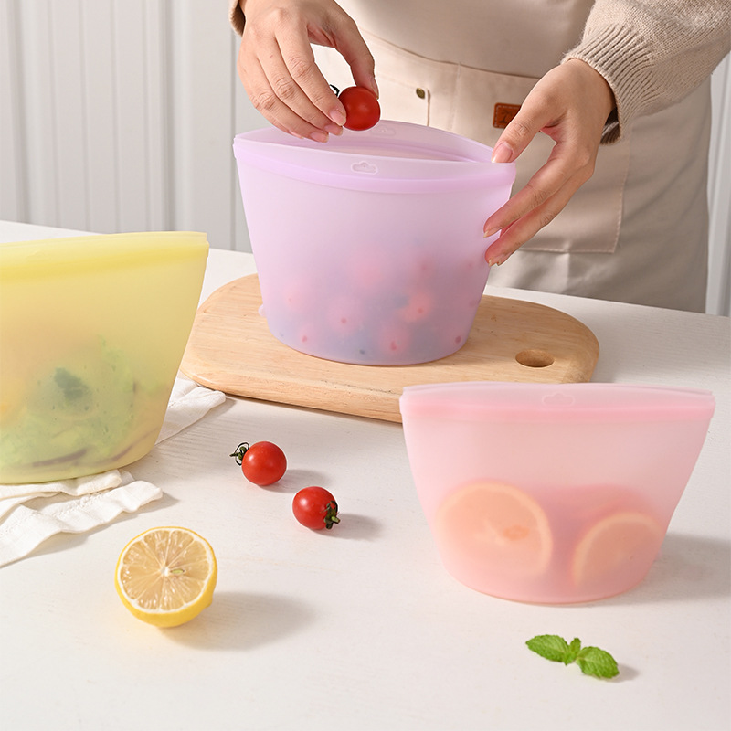 Self-Sealing Silicone Storage  - Food Storage Silicone Bags review and price