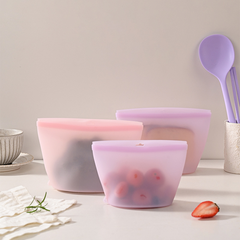Self-Sealing Silicone Storage  - Food Storage Silicone Bags review and price