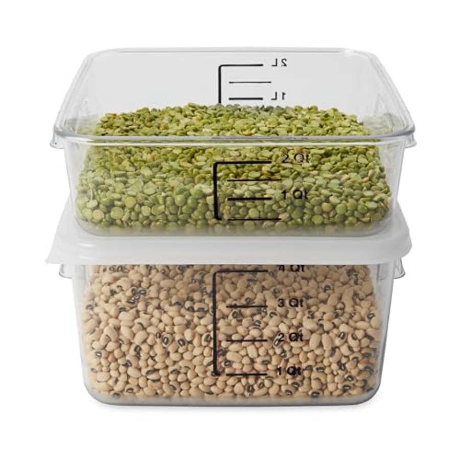 Space Saving Square Food Stora - Food Storage Quart Containers review and price