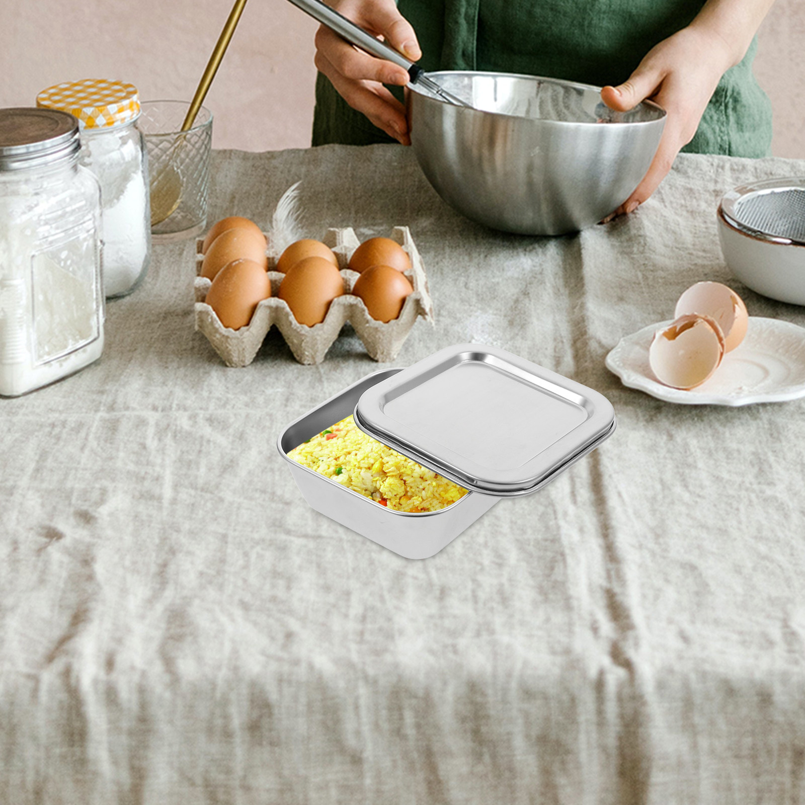 300Ml Stainless Steel Food Sto - Food Storage Plastic Boxes review and price