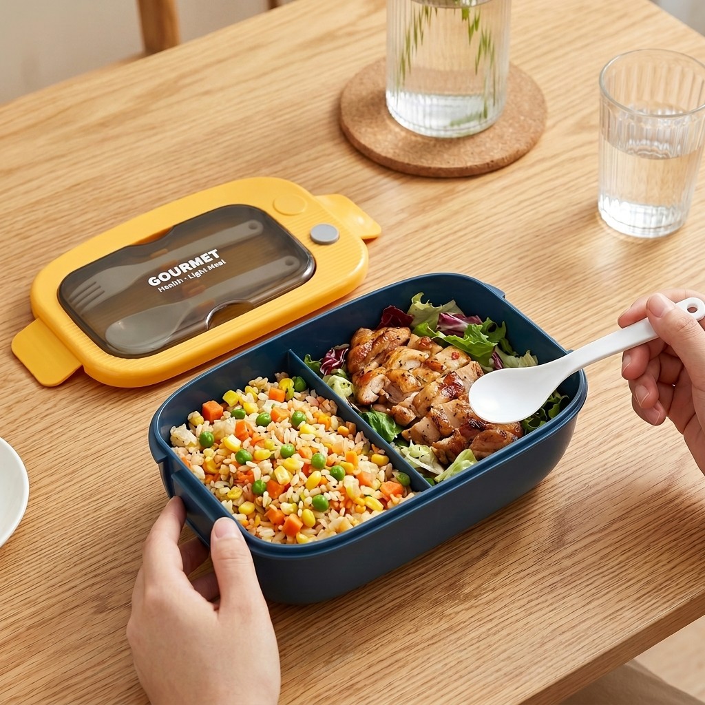 Microwavable Plastic Bento Box - Food Storage Cupboard review and price