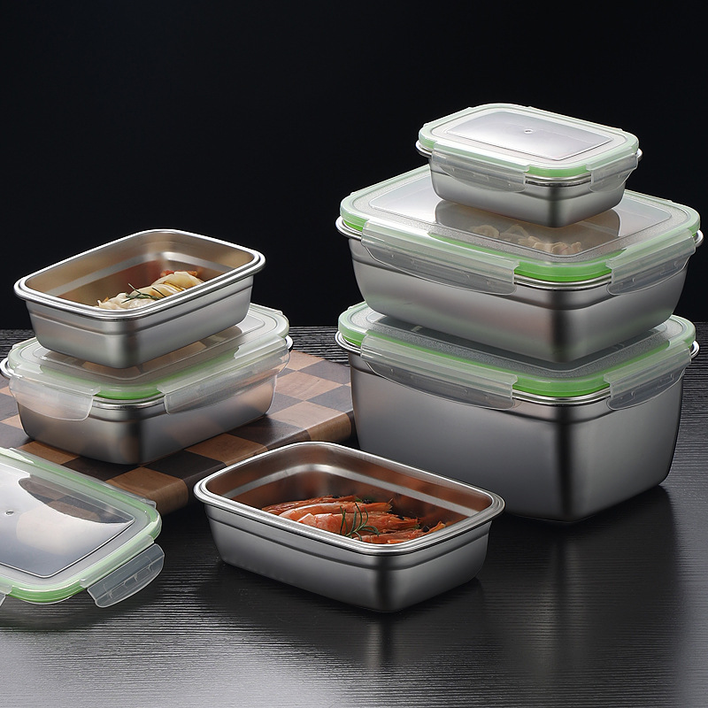 304 Stainless Steel Lunch Box  - Food Storage Stainless Steel Containers review and price