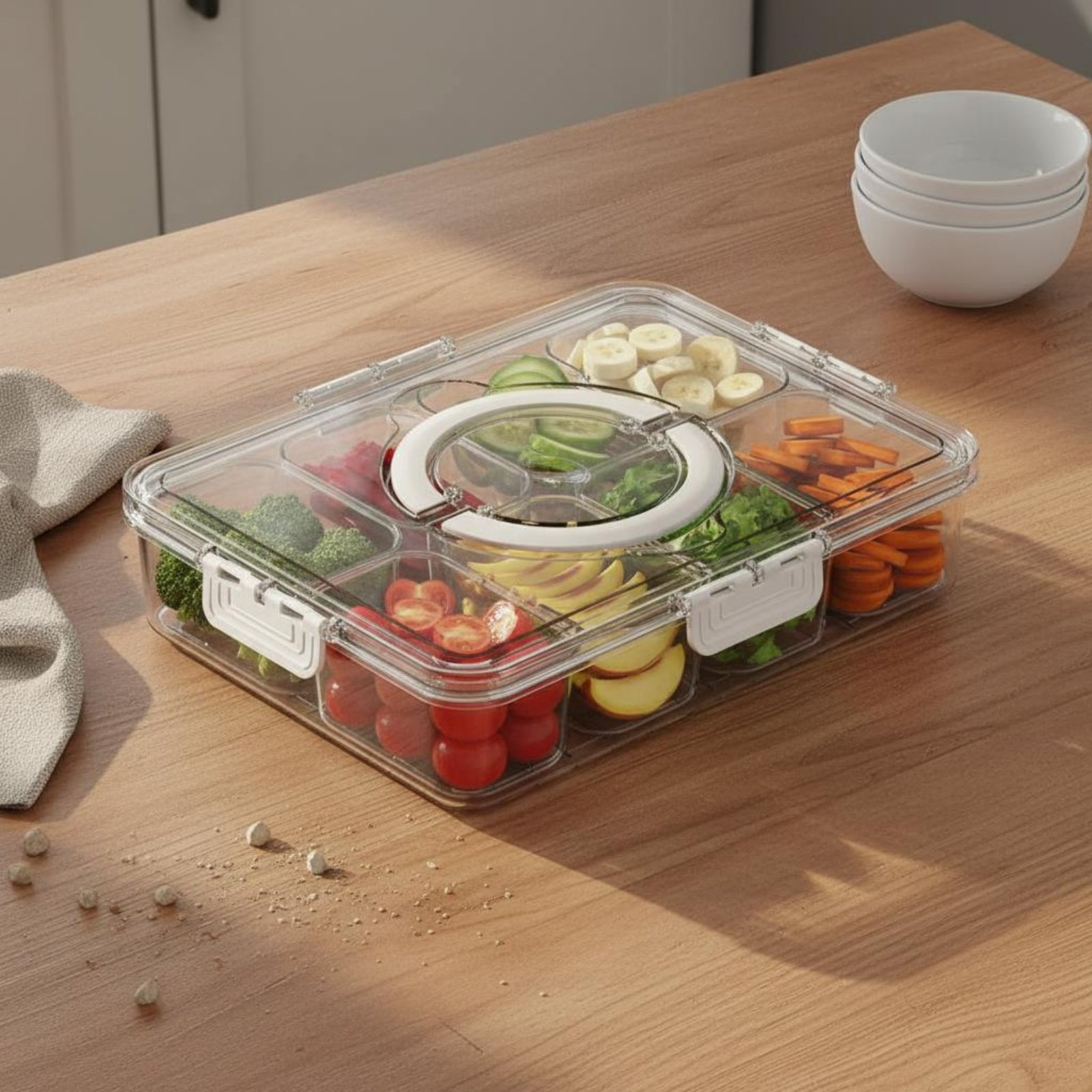 Refrigerator Storage Bin Drain - Food Storage Dividers review and price