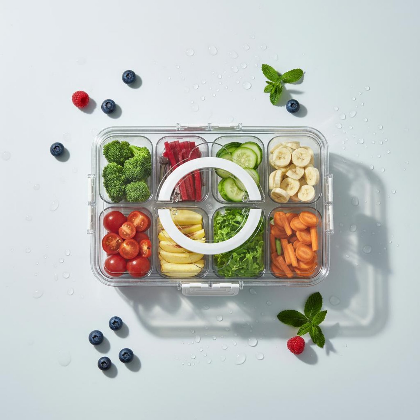 Refrigerator Storage Bin Drain - Food Storage Dividers review and price