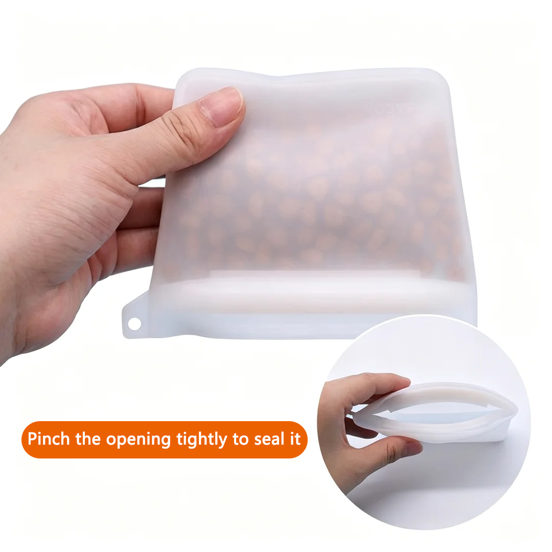 Seal Silicone Pet Treat Snack  - Food Storage Silicone Bags review and price