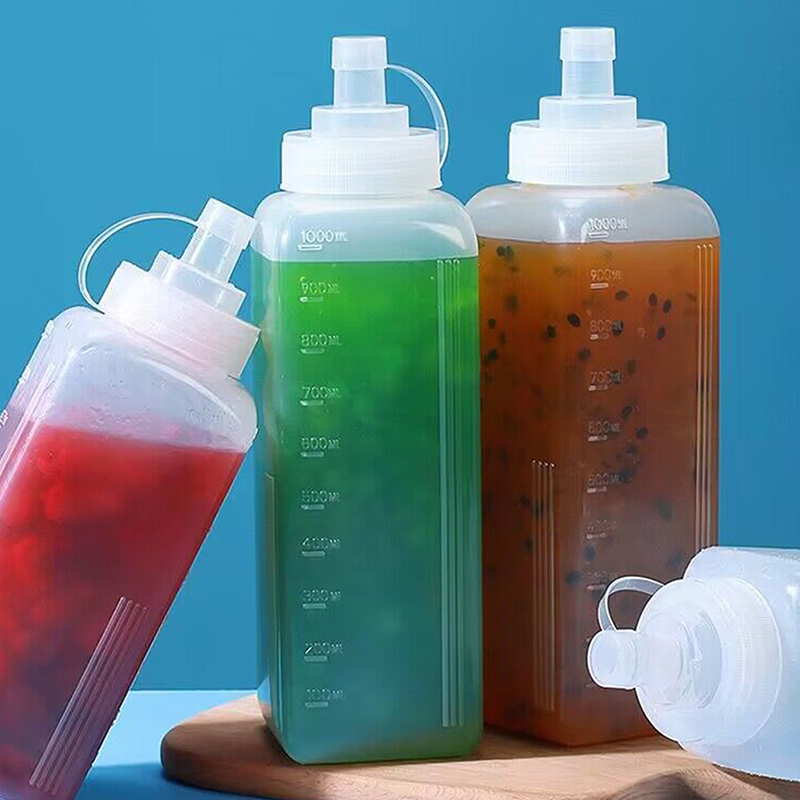 600/800/1000ML Squeeze Condime - Salad Dressing Bottle review and price