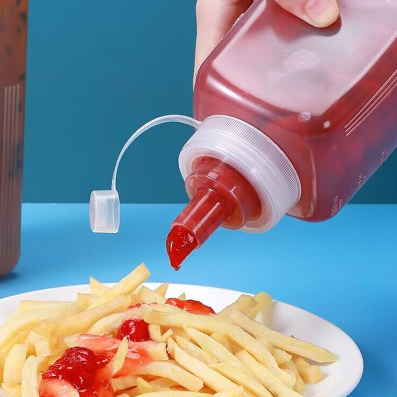 600/800/1000ML Squeeze Condime - Salad Dressing Bottle review and price