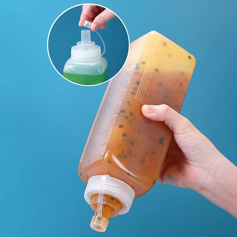 600/800/1000ML Squeeze Condime - Salad Dressing Bottle review and price