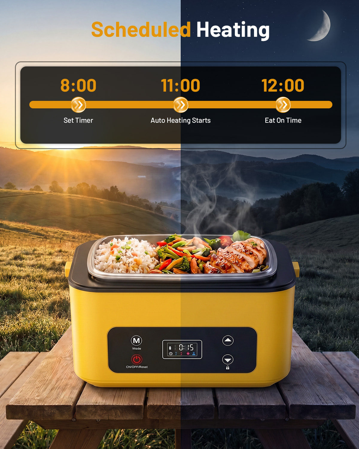 TaskStar Portable Heated Lunch - Food Storage Warmer review and price