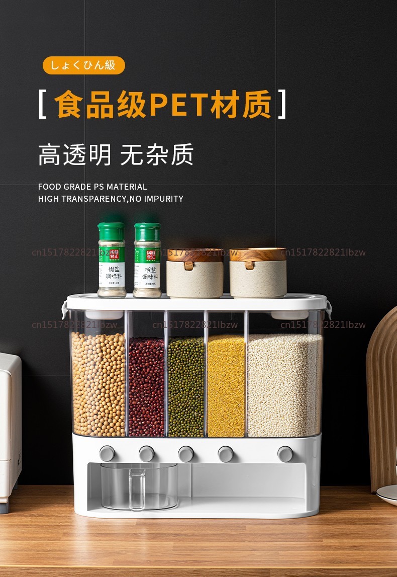 Food grade grains storage box  - Food Storage Dividers review and price