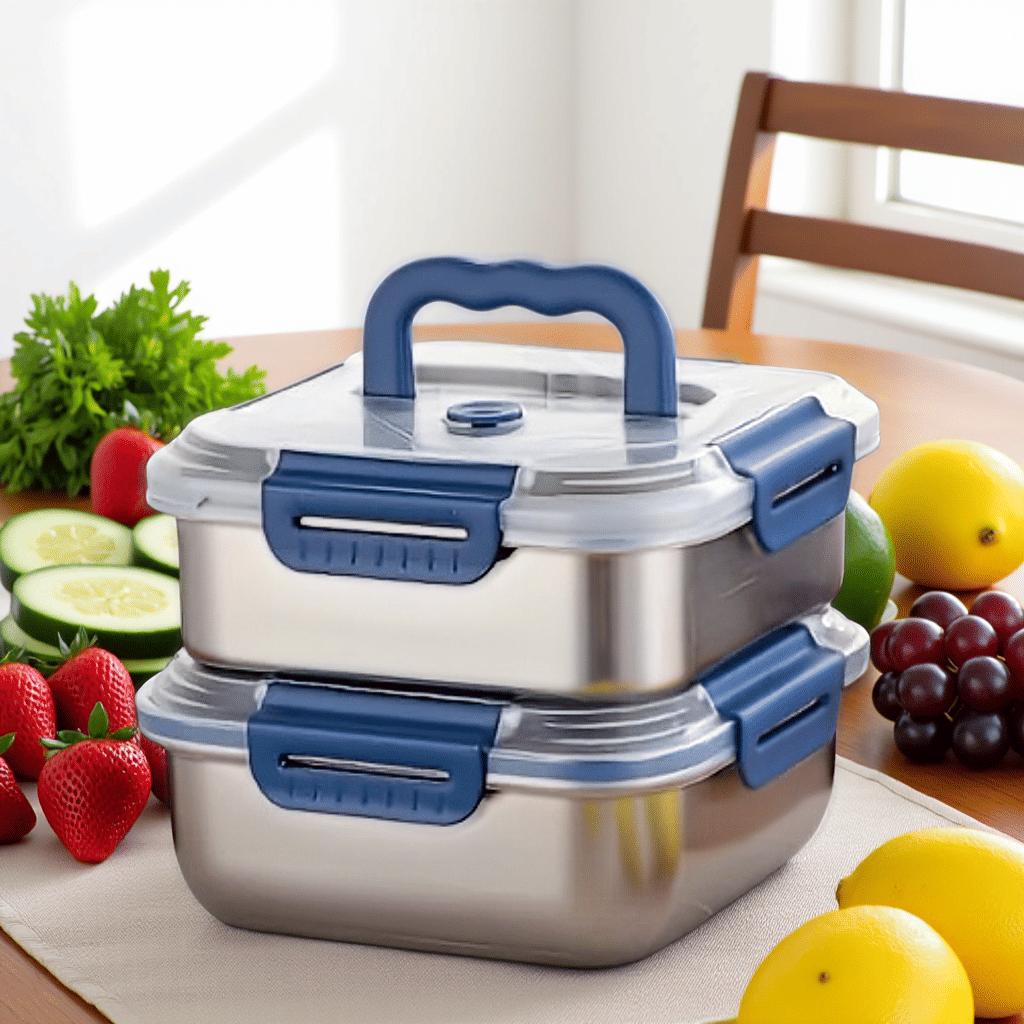 2PCS Yakimoto Extra-Large Stai - Xl Food Storage Containers With Lids review and price