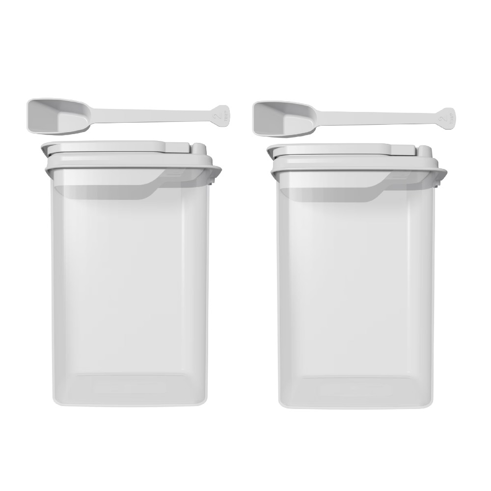 3.25 Quart Plastic Flour Conta - Food Storage Quart Containers review and price